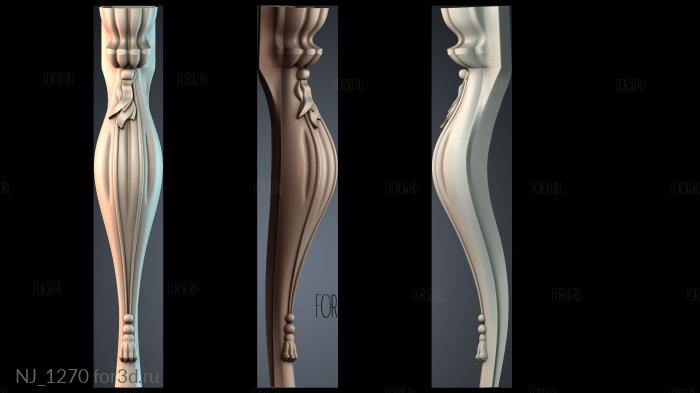 NJ_1270 3d stl модель для ЧПУ