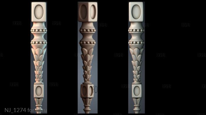 NJ_1274 3d stl модель для ЧПУ