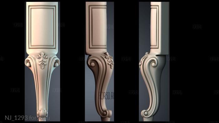 NJ_1293 3d stl модель для ЧПУ