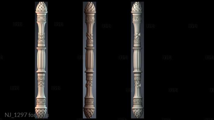 NJ_1297 3d stl модель для ЧПУ