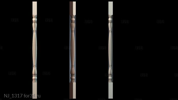 NJ_1317 3d stl модель для ЧПУ