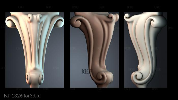 NJ_1326 3d stl модель для ЧПУ