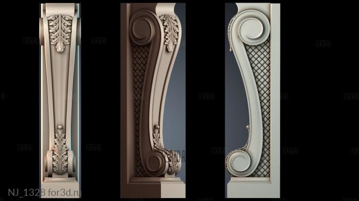 NJ_1328 3d stl модель для ЧПУ