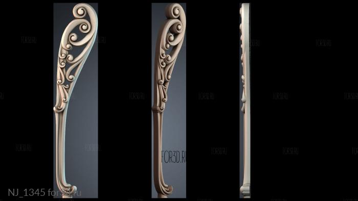 NJ_1345 3d stl модель для ЧПУ