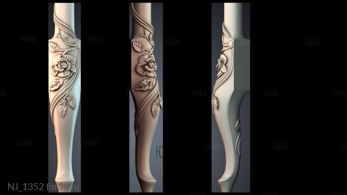 NJ_1352 3d stl модель для ЧПУ