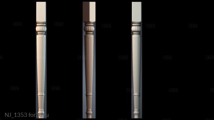 NJ_1353 3d stl модель для ЧПУ