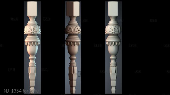NJ_1354 3d stl модель для ЧПУ