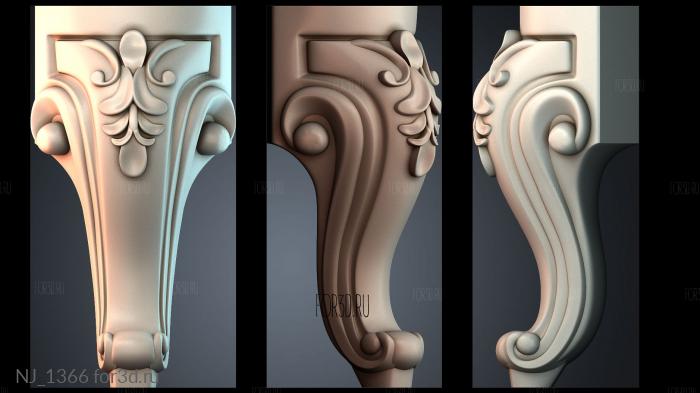 NJ_1366 3d stl модель для ЧПУ