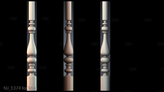 NJ_1374 3d stl модель для ЧПУ