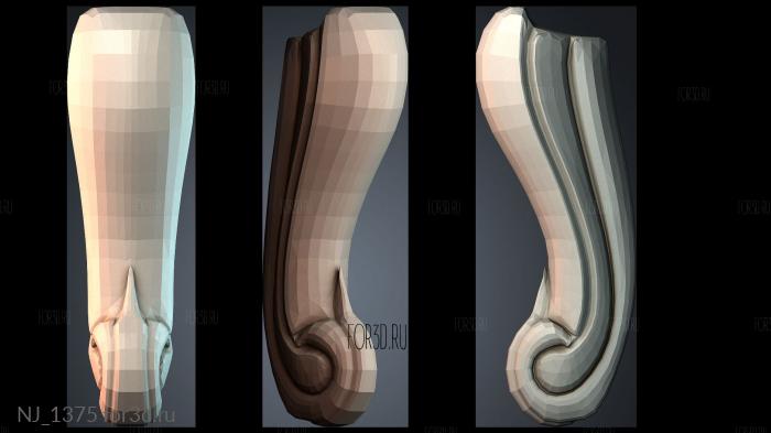 NJ_1375 3d stl for CNC