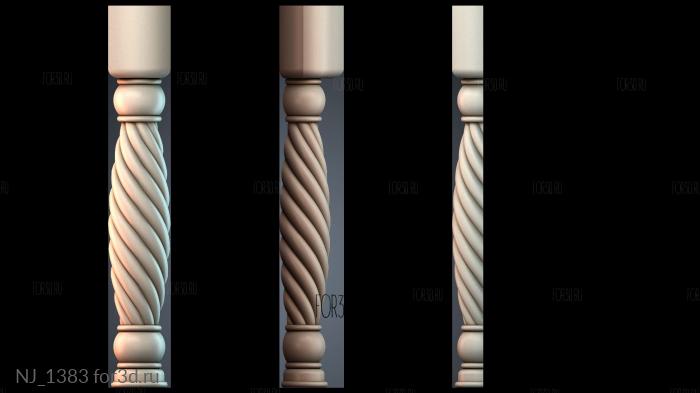 NJ_1383 3d stl модель для ЧПУ