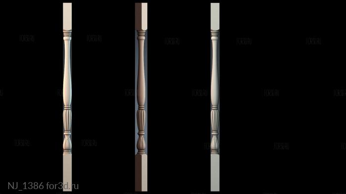 NJ_1386 3d stl модель для ЧПУ