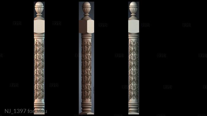 NJ_1397 3d stl модель для ЧПУ