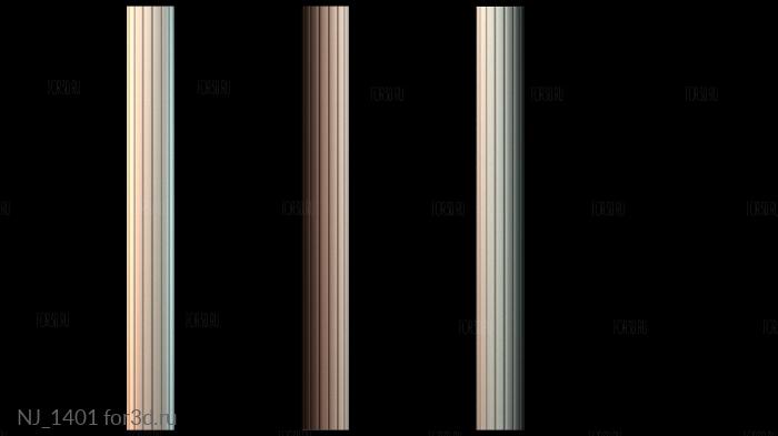 NJ_1401 3d stl for CNC