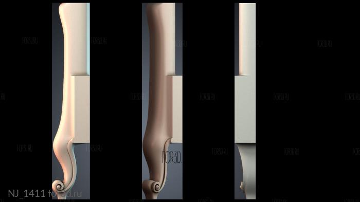 NJ_1411 3d stl модель для ЧПУ