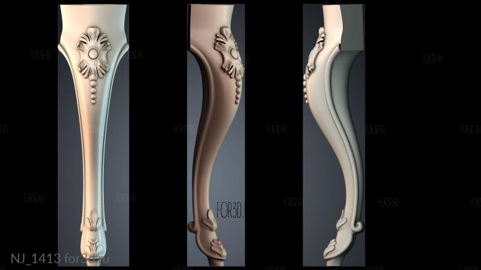 NJ_1413 3d stl модель для ЧПУ