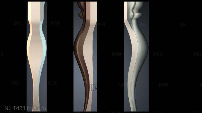 NJ_1431 3d stl for CNC