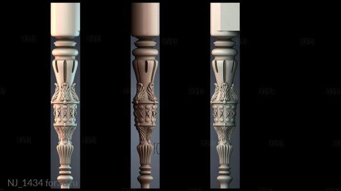 NJ_1434 3d stl модель для ЧПУ