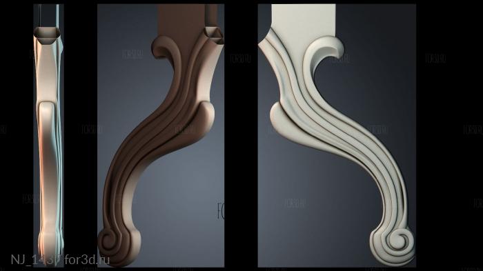 NJ_1437 3d stl модель для ЧПУ