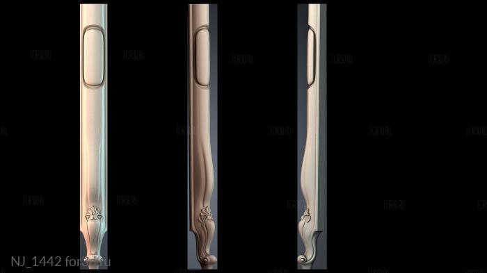 NJ_1442 3d stl модель для ЧПУ
