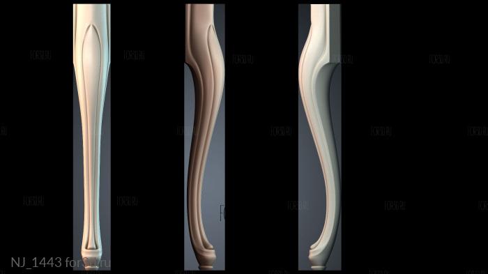 NJ_1443 3d stl модель для ЧПУ