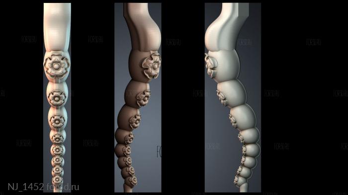 NJ_1452 3d stl модель для ЧПУ