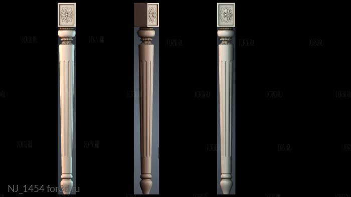 NJ_1454 3d stl модель для ЧПУ