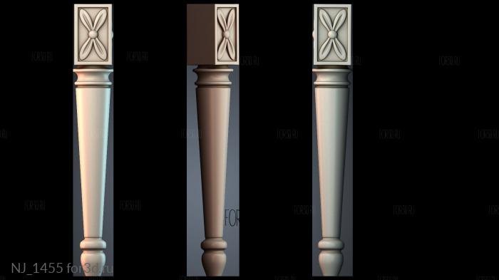 NJ_1455 3d stl модель для ЧПУ