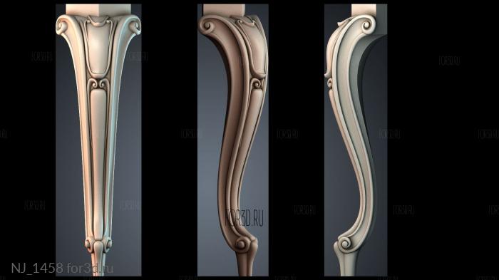 NJ_1458 3d stl модель для ЧПУ