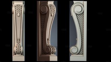 NJ_1461 3d stl модель для ЧПУ