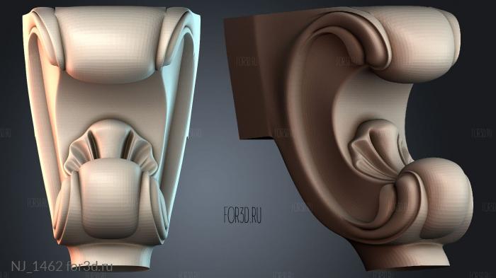 NJ_1462 3d stl модель для ЧПУ