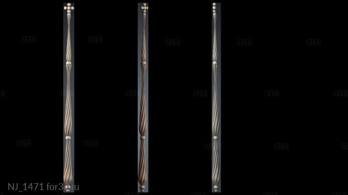 NJ_1471 3d stl модель для ЧПУ