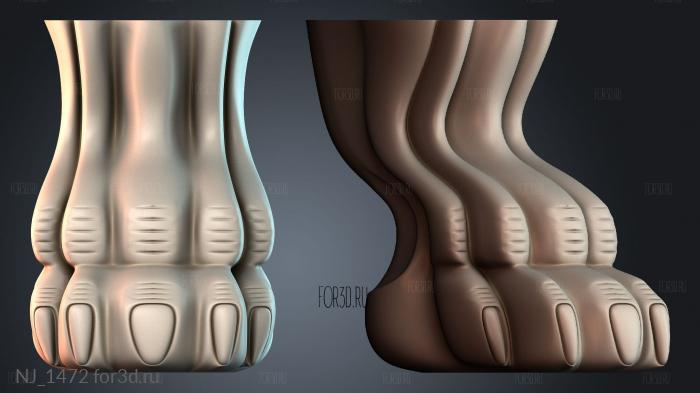 NJ_1472 3d stl модель для ЧПУ