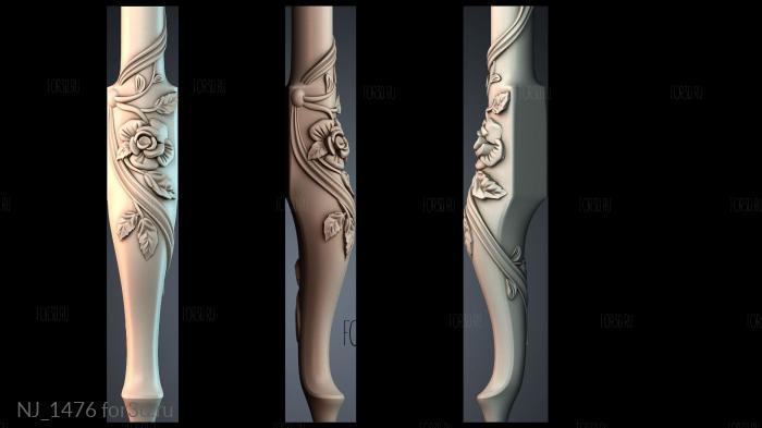 NJ_1476 3d stl модель для ЧПУ