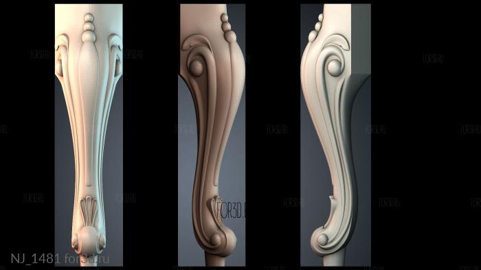 NJ_1481 3d stl модель для ЧПУ