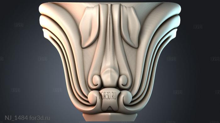 NJ_1484 3d stl модель для ЧПУ