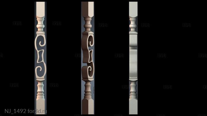 NJ_1492 3d stl модель для ЧПУ