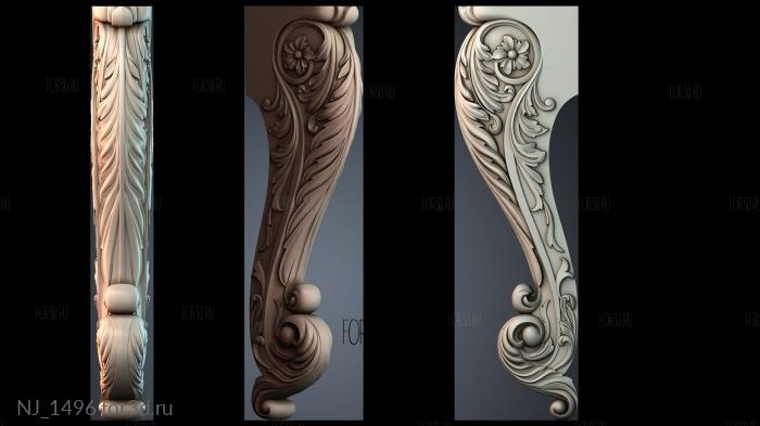NJ_1496 3d stl модель для ЧПУ