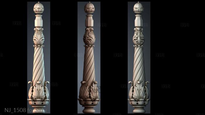 NJ_1508 3d stl модель для ЧПУ