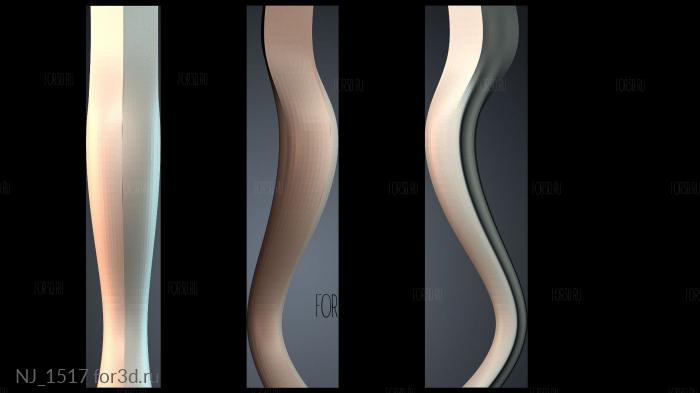 NJ_1517 3d stl модель для ЧПУ