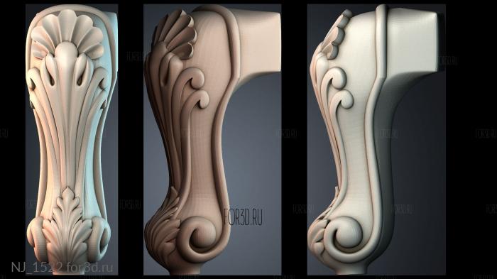 NJ_1522 3d stl модель для ЧПУ