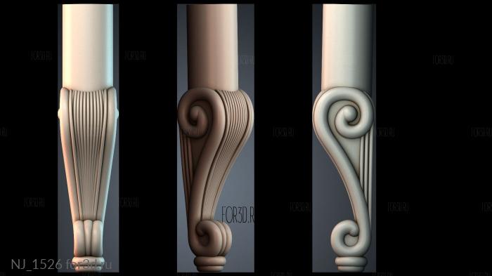 NJ_1526 3d stl модель для ЧПУ