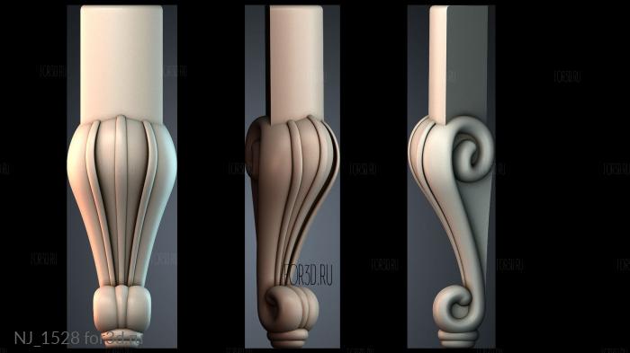 NJ_1528 3d stl модель для ЧПУ