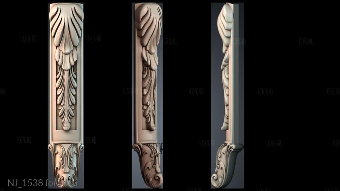 NJ_1538 3d stl модель для ЧПУ