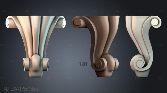 NJ_1543 3d stl модель для ЧПУ