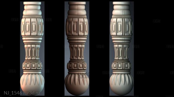 NJ_1546 3d stl модель для ЧПУ