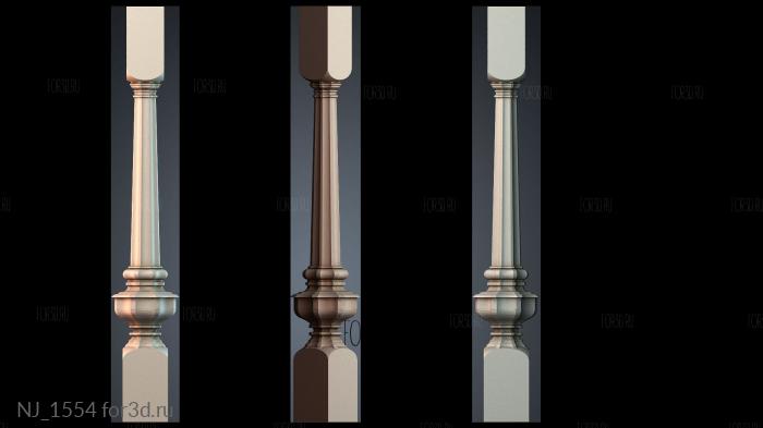 NJ_1554 3d stl модель для ЧПУ