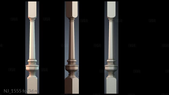 NJ_1555 3d stl модель для ЧПУ