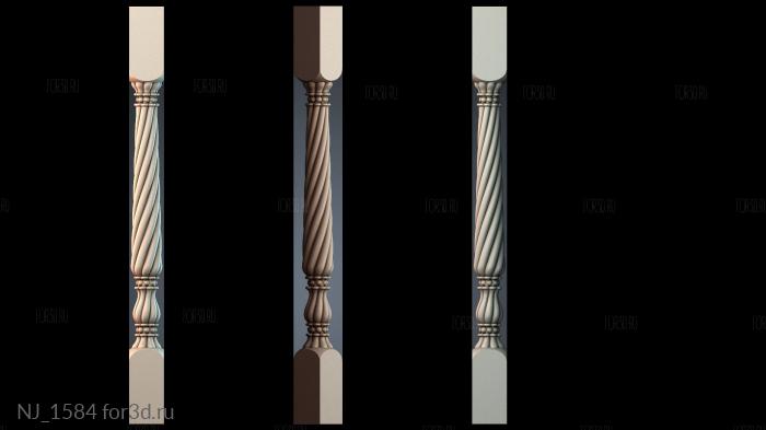 NJ_1584 3d stl модель для ЧПУ