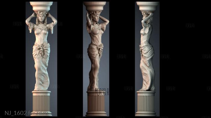 NJ_1602 3d stl for CNC